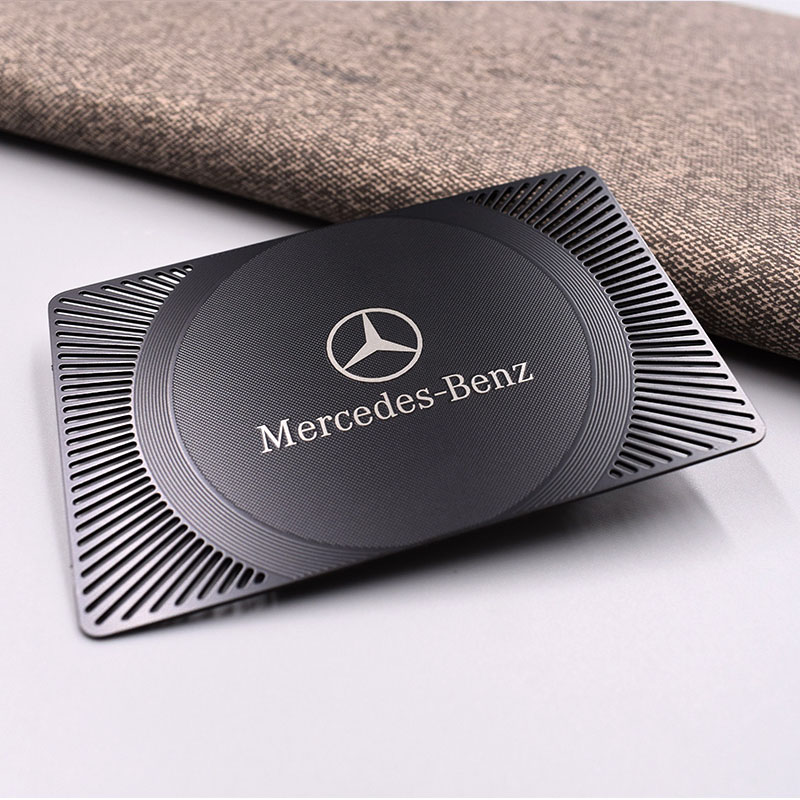 Benz Black Metal Card
